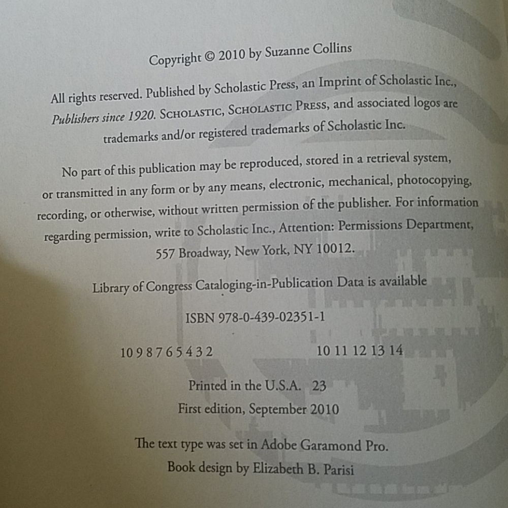 Mockingjay book - Picture 6 of 6
